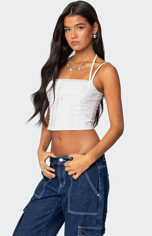 Salome Lace Up Corset image number 2