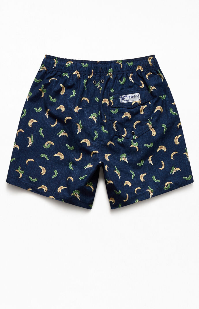 Chambray Banana 17" Swim Trunks