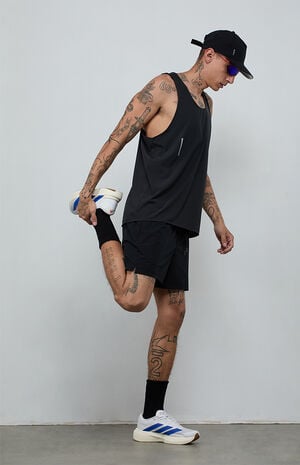 Black Active Perforated&nbsp;Tank Top image number 6