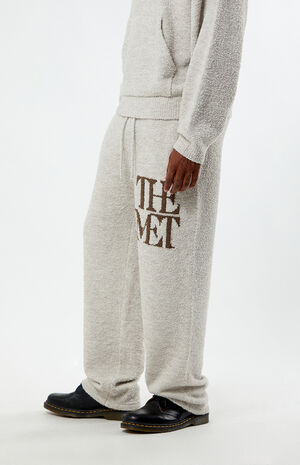 x PacSun Boucle Knit Sweatpants image number 4
