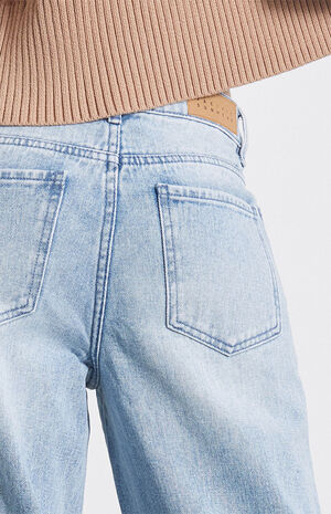 Light Blue Baggy Jeans image number 3