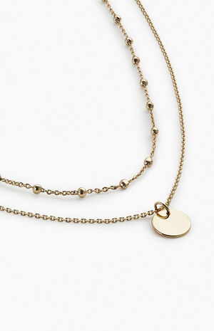 Willow Coin Necklace Set image number 3