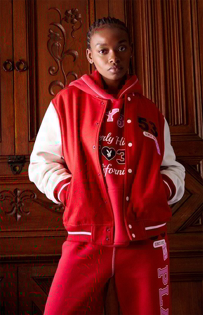 Playboy varsity deals jacket pacsun