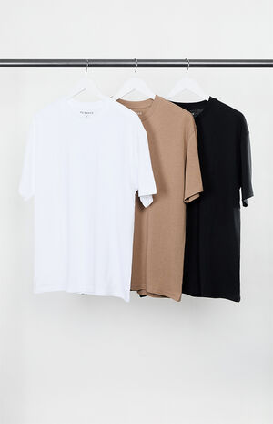 3 Pack Solid Color T-Shirts image number 1
