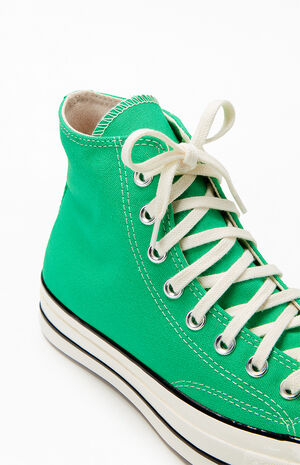 Green Chuck Taylor All Star Lift High Top Sneakers image number 6