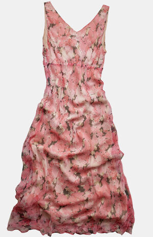 2000s Floral Midi Dress image number 2