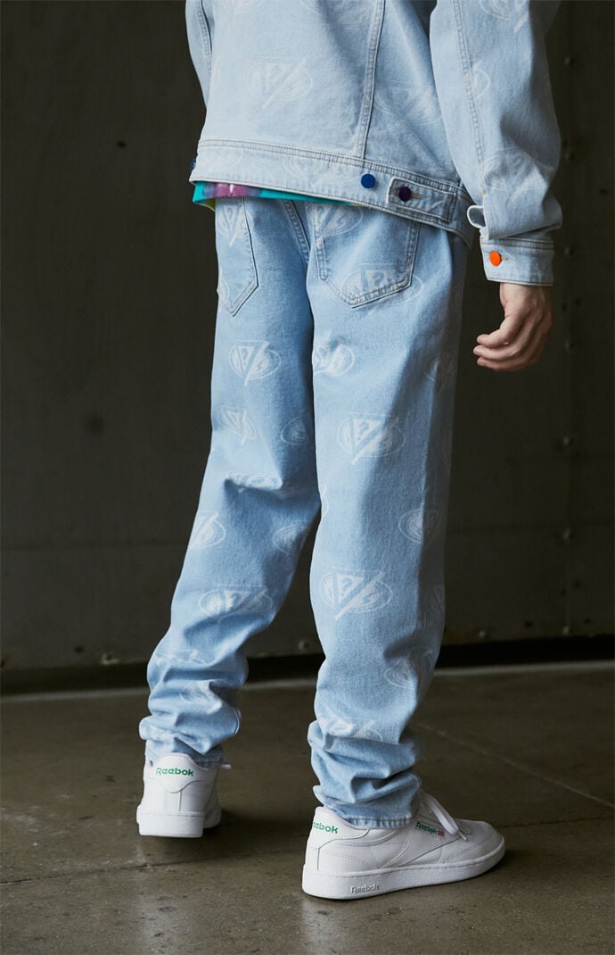 x J Balvin Printed Jeans