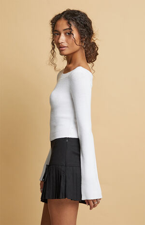 Hallie Off-The-Shoulder Sweater image number 3