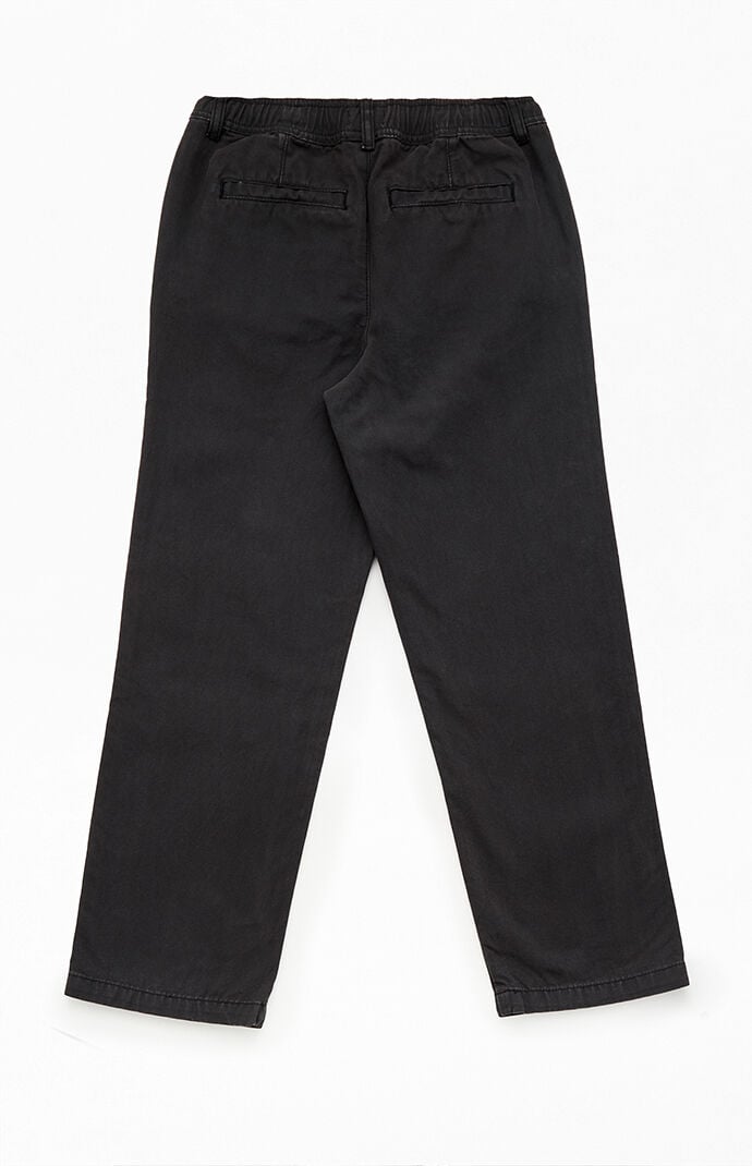 Pacsun Kids Black Sylas Drawstring Trousers