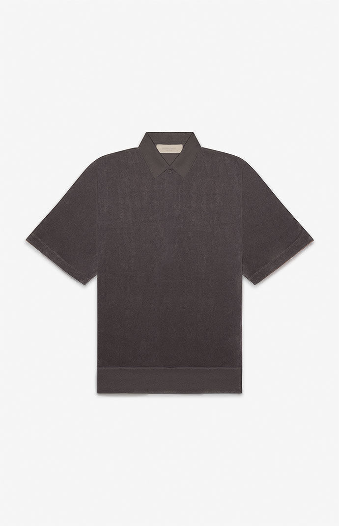 Fear of God Essentials SS Terry Polo Off Black