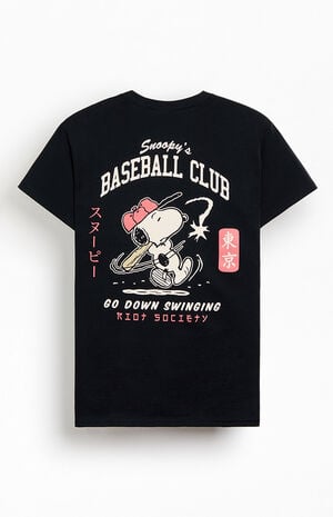 Snoopy's Baseball Club T-Shirt image number 1