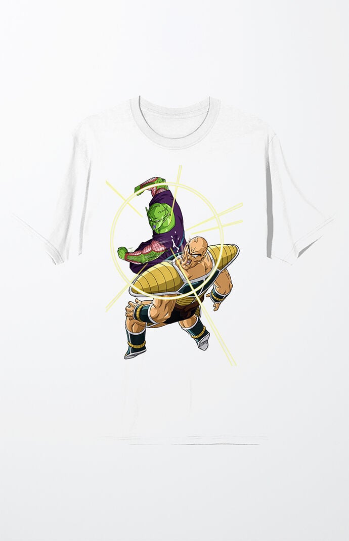 Pacsun Men s Dragon Ball Z Anime T Shirt in White Size Medium