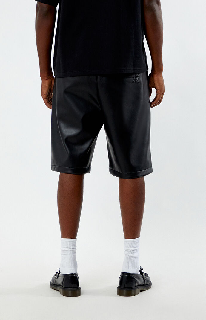 The Met x PacSun Faux Leather Shorts | PacSun