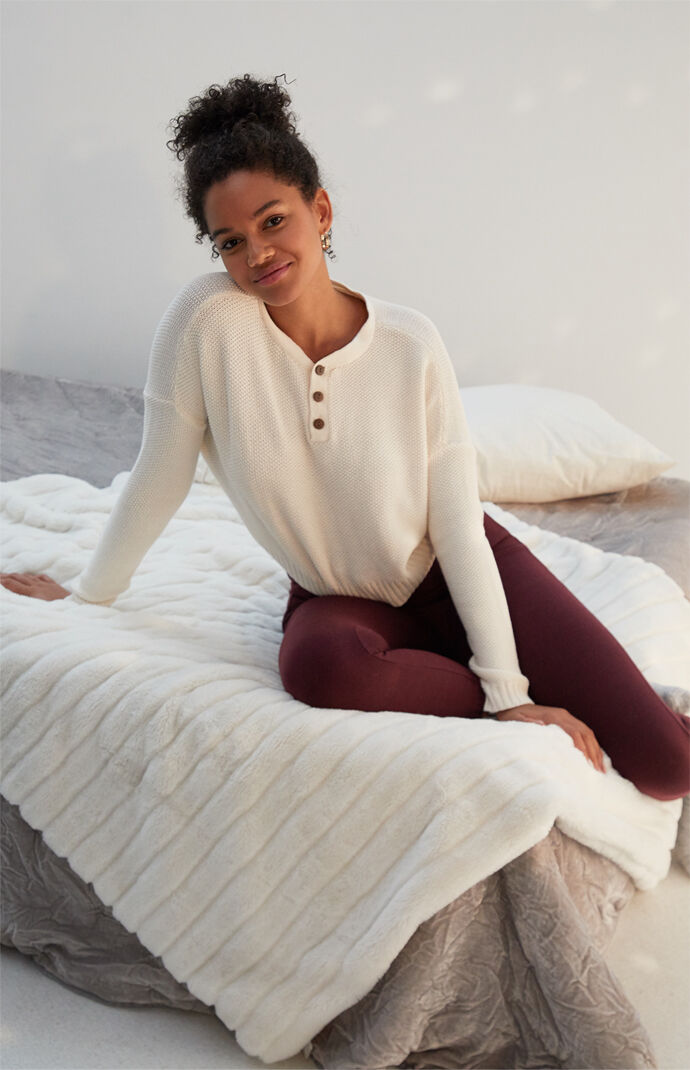 Henley Dolman Sweater