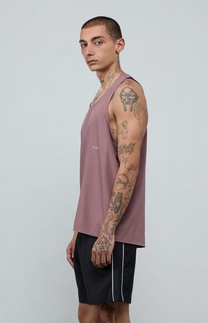 Rose&nbsp;Active Perforated&nbsp;Tank Top image number 4