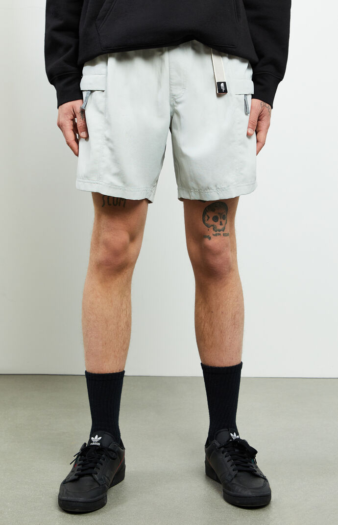 Gray Class V Belted Hybrid Shorts