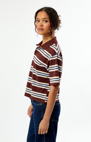 Diana Striped Polo Shirt image number 4