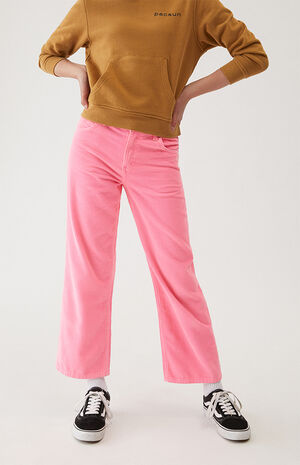 Corduroy Wide Leg Pants image number 1