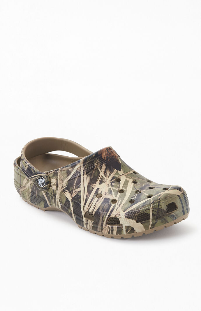 duck blind camo crocs