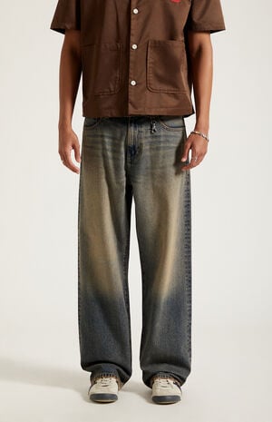 Dylan Baggy Jeans Dark Blue Tinted image number 2