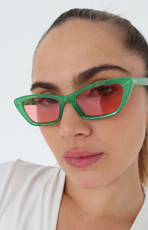 Blas&egrave; Frame Lime Sunglasses image number 2