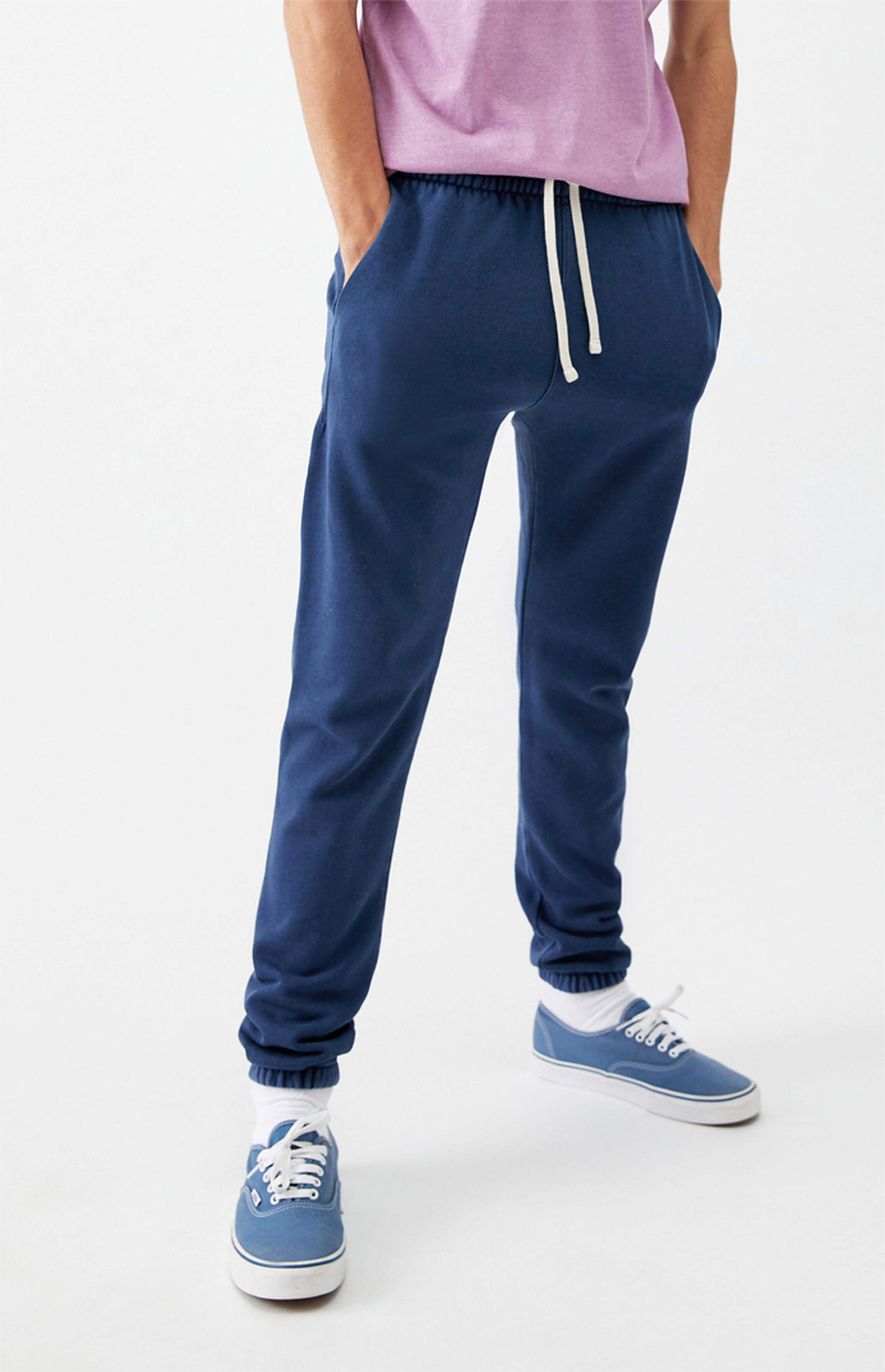 PacSun Blue Basic Sweatpants PacSun
