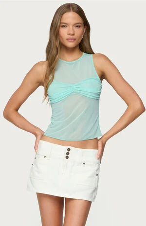 Erica Sheer Gathered Top image number 1