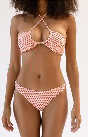 Amalfi String Tie Bandeau Bikini Top image number 4