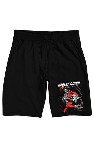 Harley Quinn XOXO Sweat Shorts image number 1
