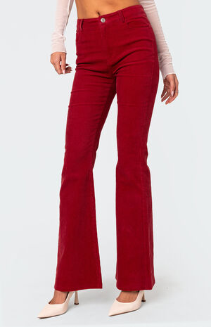 Tony Corduroy Flared Pants image number 4