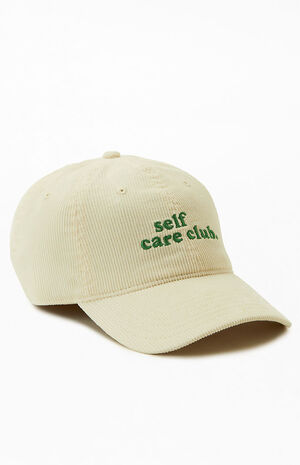 Self Care Club Corduroy Strapback Hat image number 1