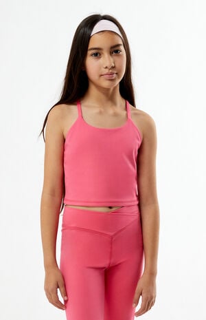 PAC WHISPER Active Hot Pink Tank Top image number 1