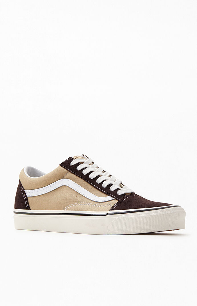 vans old skool black tan