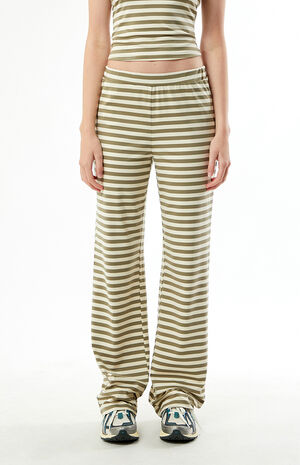 Striped Knit Pants image number 2
