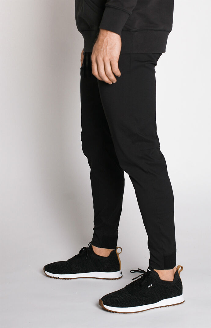 Black Everything Jogger Pants