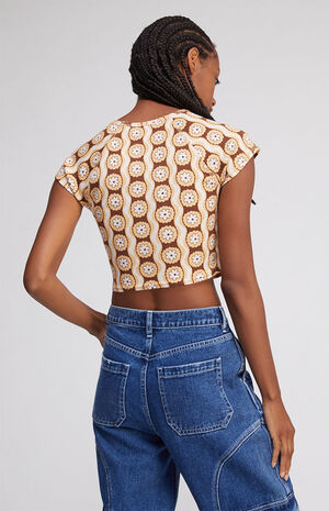 Flower September Raglan Baby T-Shirt image number 4