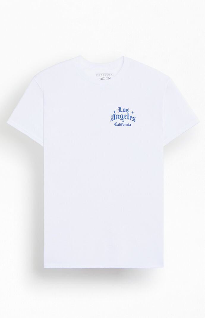 Riot Society LA Embroidered T-Shirt