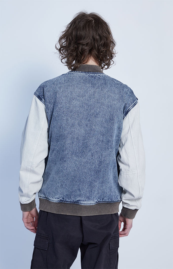 Pacsun denim bomber jacket new arrivals