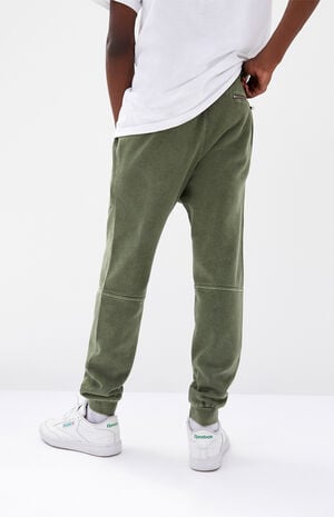 PacSun Green Paneled Jogger Pants | PacSun