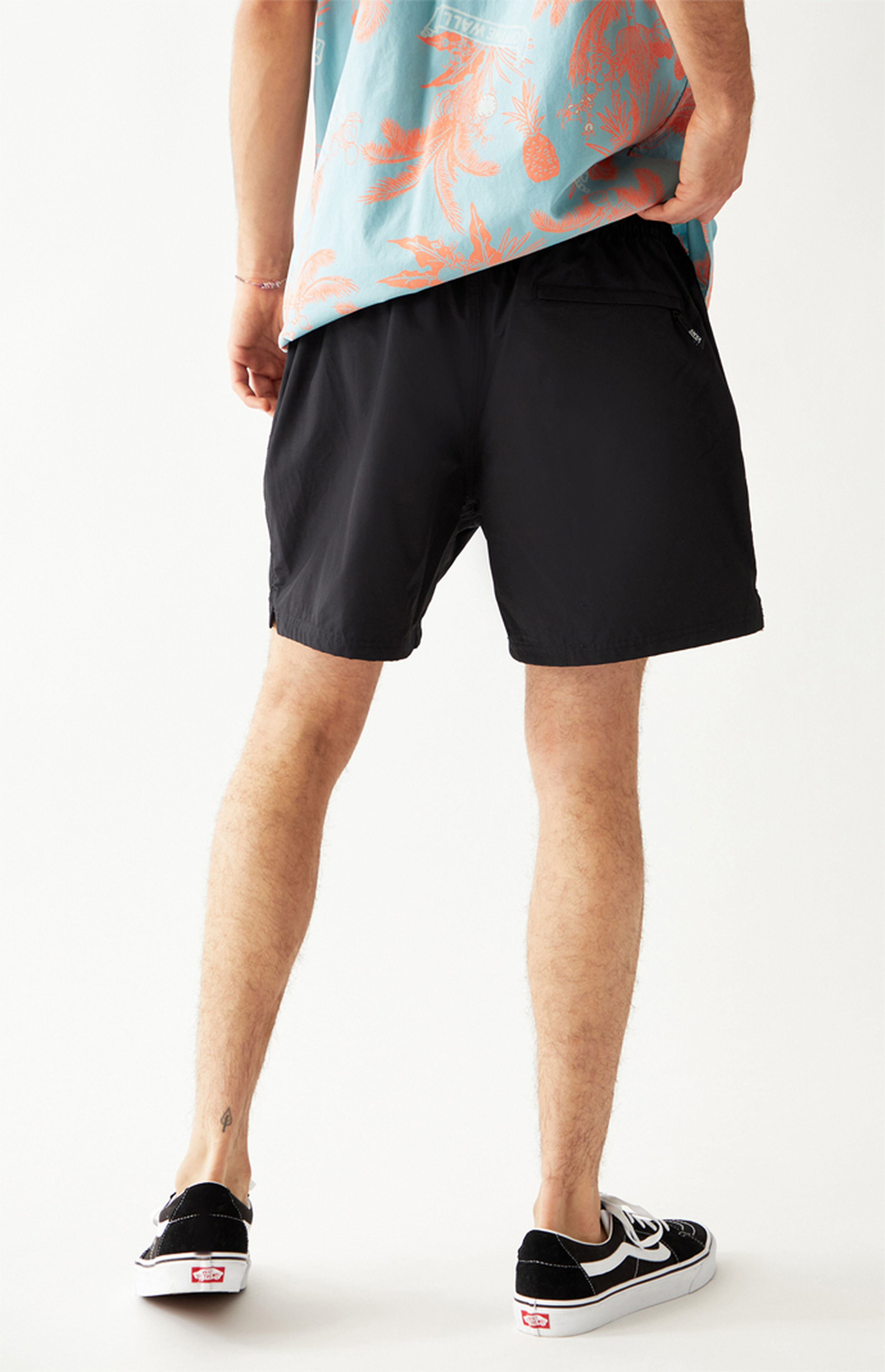 Vans Black Primary Volley Shorts PacSun