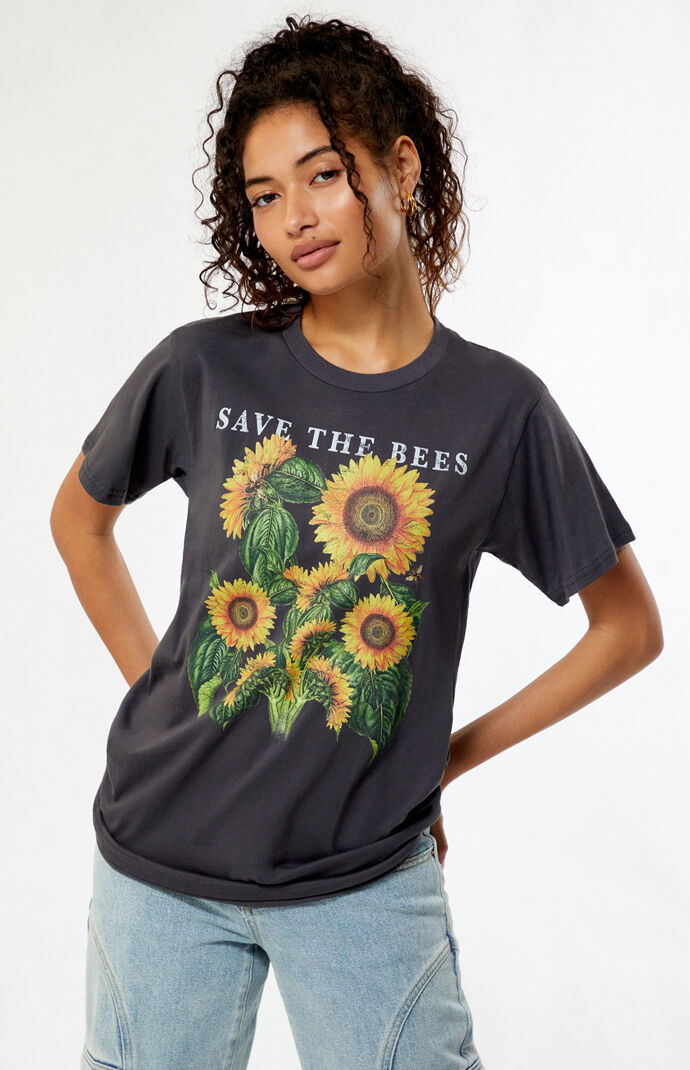 Save the bees t shirt on sale