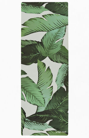 Tropical Banana Leaf Yoga Mat image number 2