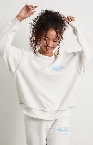 Pacific Sunwear Beach Club Crew Neck Sweatshirt image number 1