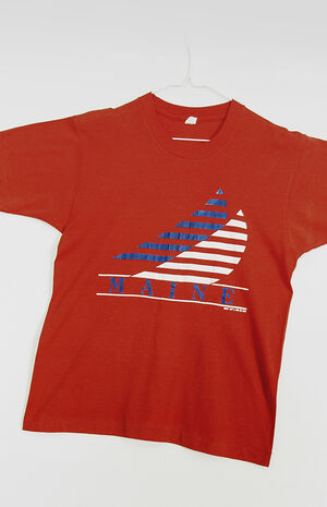 Upcycled Maine T-Shirt image number 2