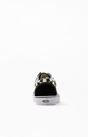 Patent Give grænse Vans Primary Check Old Skool Black & White Shoes | PacSun