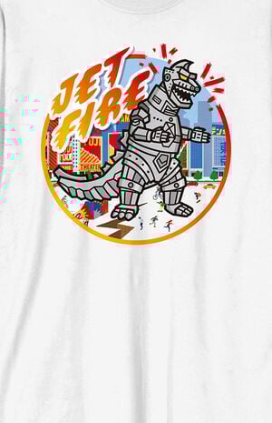 Godzilla Jet Fire Long Sleeve T-Shirt image number 2