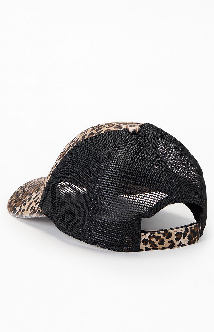 John Galt Leopard Trucker Hat | Pacsun
