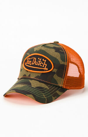 Camo Trucker Hat image number 4
