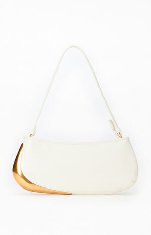 Halo Faux Leather Shoulder Bag image number 1