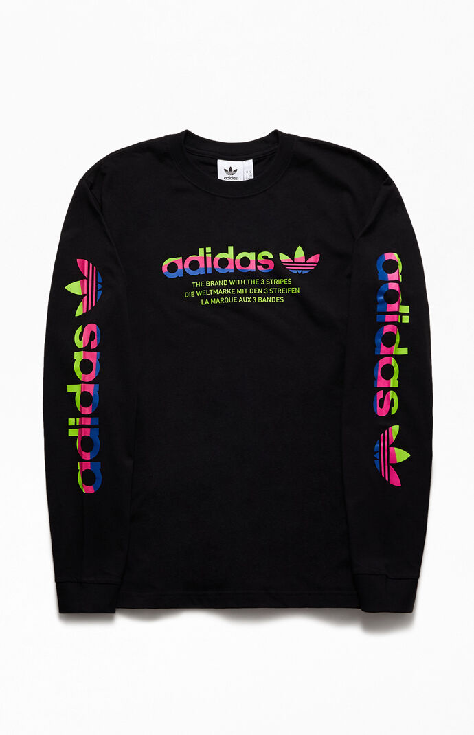 Linear Logo Long Sleeve T-Shirt